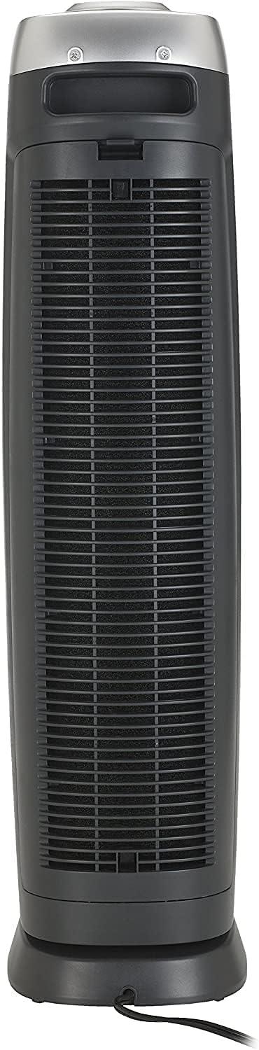 image:imageGermGuardian 5In1 HEPA Air Purifier for Home Large Rooms Up To 915 Sq Ft with HEPA Pet Air Filter UVC Light amp Odor Reduction AC5250PT 28 Tower GrayAC5000E