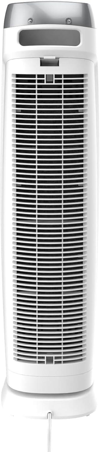 image:imageGermGuardian 5In1 HEPA Air Purifier for Home Large Rooms Up To 915 Sq Ft with HEPA Pet Air Filter UVC Light amp Odor Reduction AC5250PT 28 Tower GrayAC5250WPT