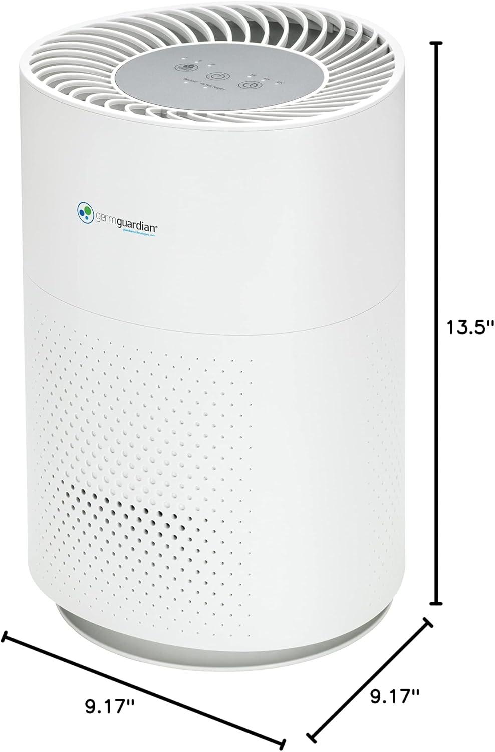 image:imageGermGuardian Filter L HEPA Pure Genuine Air Purifier Replacement Filter Removes 9997 of Pollutants for AC4200 Air Purifiers Black FLT42001 Count Pack of 1