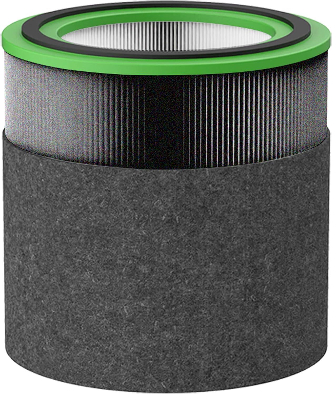 image:imageGermGuardian Filter V HEPA Pure Genuine Air Purifier Replacement Filter Removes 9997 of Pollutants Wildfire Smoke Odors for Models AC3000W AC3000B AC3050 AP3151 AC151 BlackYellow FLT151FLT151VO