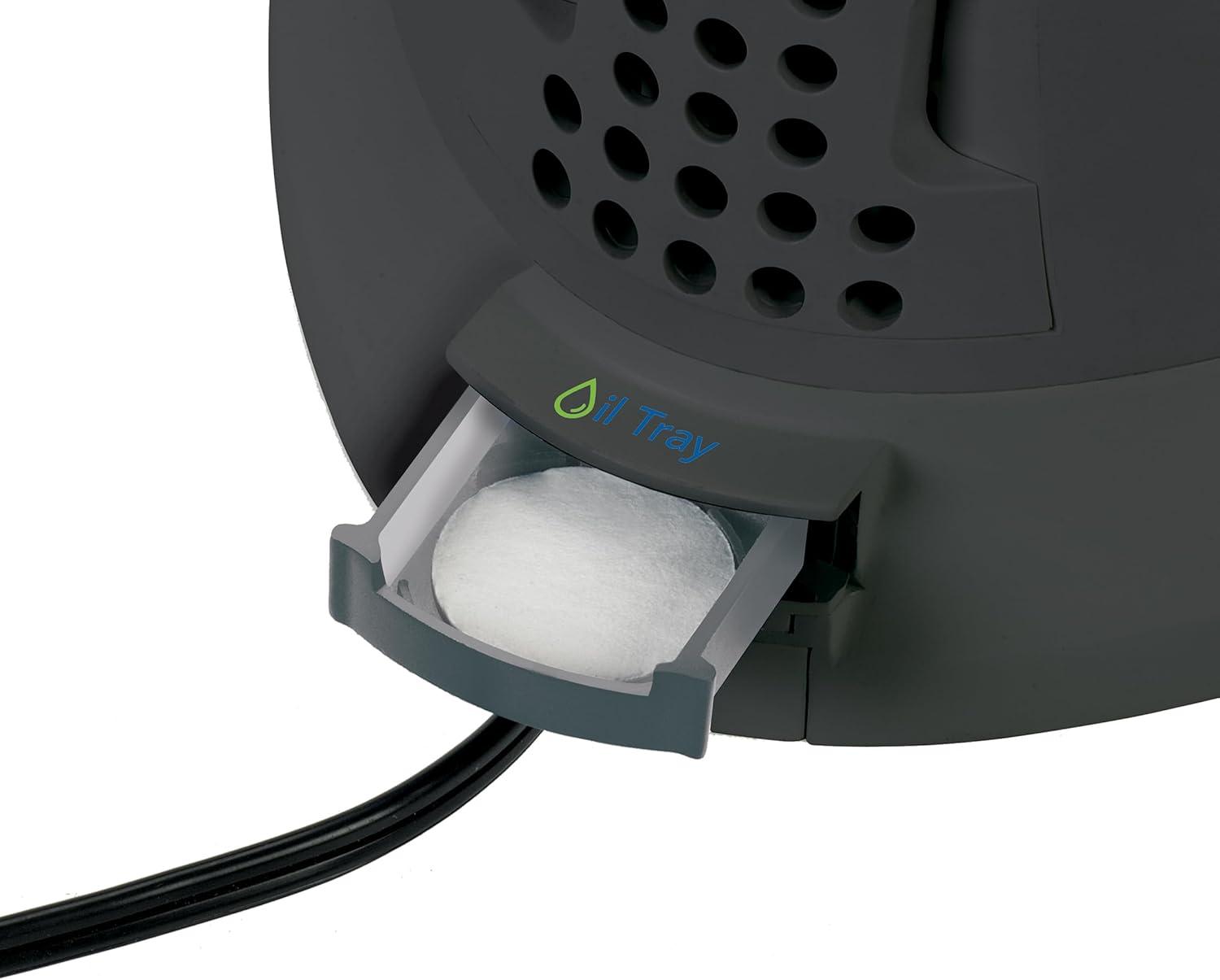 image:imagePure Guardian Ultrasonic Cool Mist Humidifier 100 Hour Run Time 15 Gallon Tank 440 Sq Ft Coverage Medium Rooms Quiet Filter Free Black H3200BARBlack