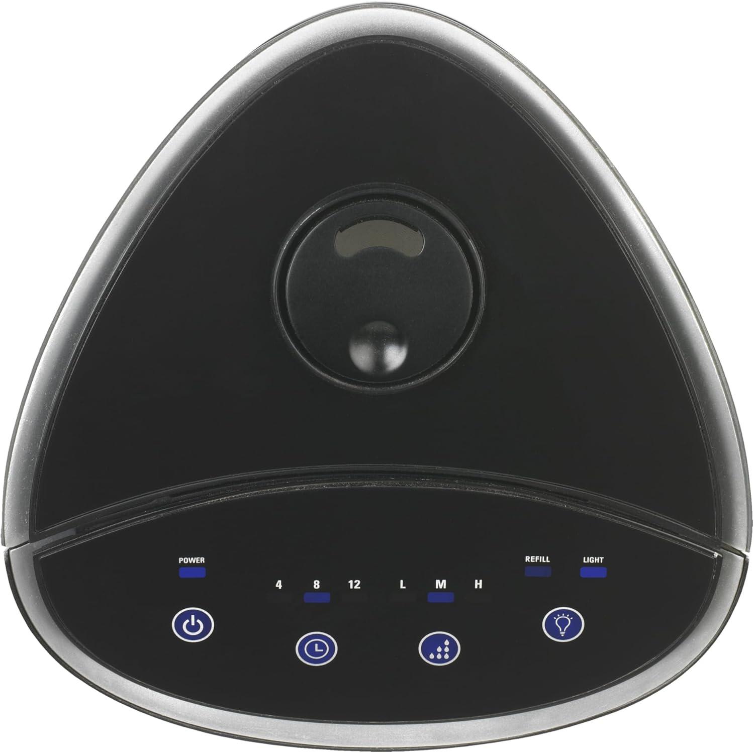 image:imagePure Guardian Ultrasonic Cool Mist Humidifier 100 Hour Run Time 15 Gallon Tank 440 Sq Ft Coverage Medium Rooms Quiet Filter Free Black H3200BARBlack