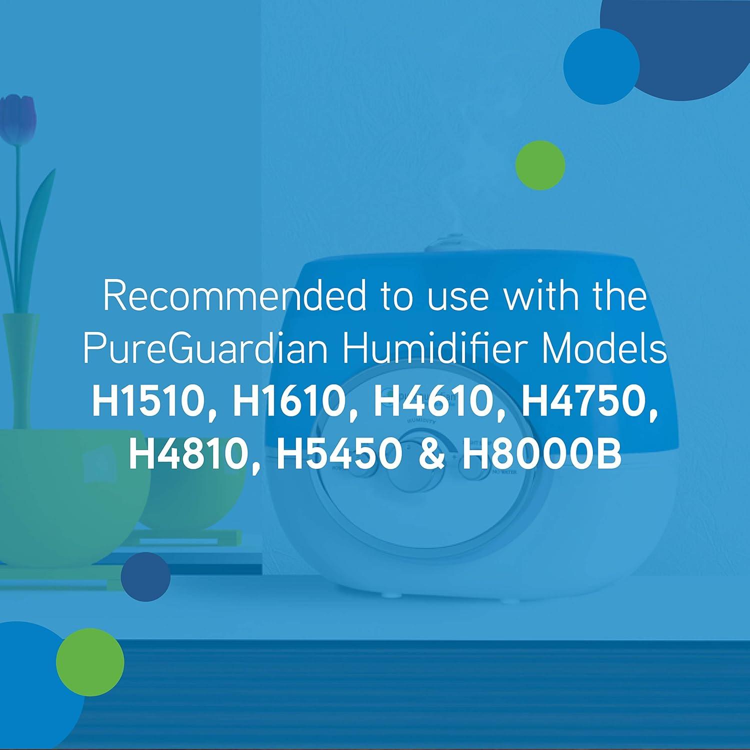 image:imagePureGuardian Humidifier Demineralization Filter Cartridge 1 Prevents Release of Minerals Lasts 1000 Hours White FLTDC1 Count Pack of 1