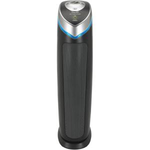 GermGuardian 5-In-1 HEPA Air Purifier for Home, Large Rooms Up To 915 Sq. Ft. with HEPA Pet Air Filter, UV-C Light & Odor Reduction, AC5250PT, 28″ Tower, Gray(AC5000E)