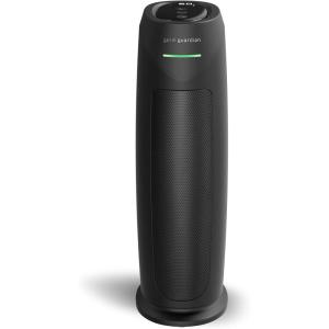GermGuardian Air Purifier for Home, for Wildfire Smoke, Pets, Pollen, Odor, Mold Spores, Large Rooms Up to 743 Sq. Ft., with HEPA Pure Air Filter, UV-C Light, Air Quality Sensor, 22″, AC4880W, White(AC4880 black)