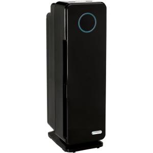 GermGuardian Air Purifier for Home with HEPA Pure Filter, for Wildfire Smoke, Pet Dander, Pollen, Odors, Large Rooms Up To 870 Sq. Ft., Removes 99.97% Pollutants, UV-C Light, 28″, AC5350B, Black(Black)