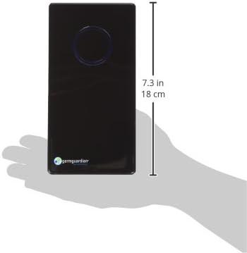 image:imageGerm Guardian GG1100B 7 Pluggable Small Air Purifier Small Room Wall Air Sanitizer Freshens Air UVC Light Kills Germs Reduces Odors From Pets Cooking Mold GermGuardian 1Yr Wty BlackBlack Onyx