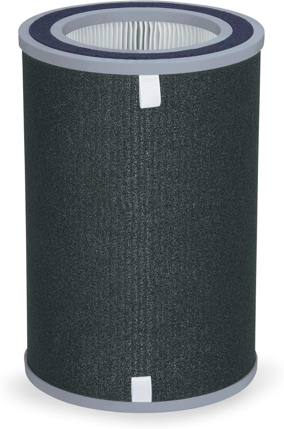 image:imageGermGuardian Filter O HEPA Pure Genuine Air Purifier Replacement Filter Removes 9997 of Pollutants Wildfire Smoke Odors Mold Spores for Air Purifier AC3200 AC3250 AC5109 AP3250 FLT5100HEPA SMOKE CLEAR