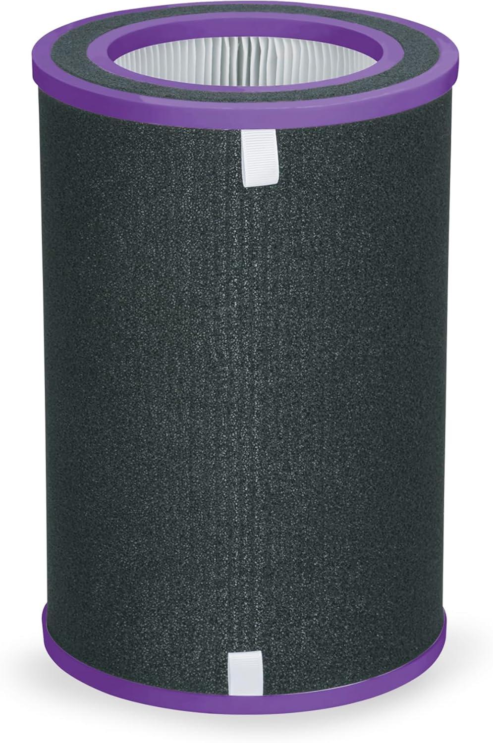 image:imageGermGuardian Filter O HEPA Pure Genuine Air Purifier Replacement Filter Removes 9997 of Pollutants Wildfire Smoke Odors Mold Spores for Air Purifier AC3200 AC3250 AC5109 AP3250 FLT5100HEPA PET PURE