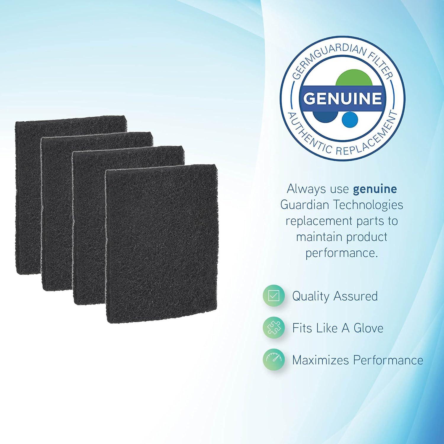 image:imageGermGuardian Filter Q Genuine Allergen Replacement Air Purifier Filter 4 Pack for Air Purifier Models AP201 and AC225 FLT200