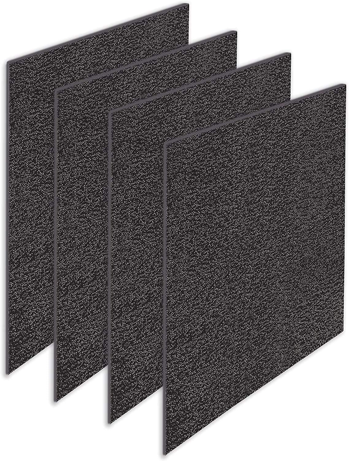 image:imageGermGuardian Genuine Carbon Filter Replacements for FLT5900 HEPA filter for AC5900WCA Air Purifier 4Pack FLT21CB4