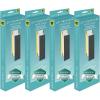 image:imageGermGuardian Filter B HEPA Pure Genuine Air Purifier Filter Removes 9997 of Pollutants Wildfire Smoke Odors for AC4825 AC4300 AC4900 AC4825 AC4850 CDAP4500 4Pack BlackYellowFLT48254PK