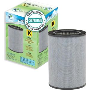 GermGuardian Filter K 360° HEPA Pure Genuine Air Purifier Replacement Filter, Removes 99.97% of Pollutants for Air Purifiers AC9400W and AC9600W, FLT9400
