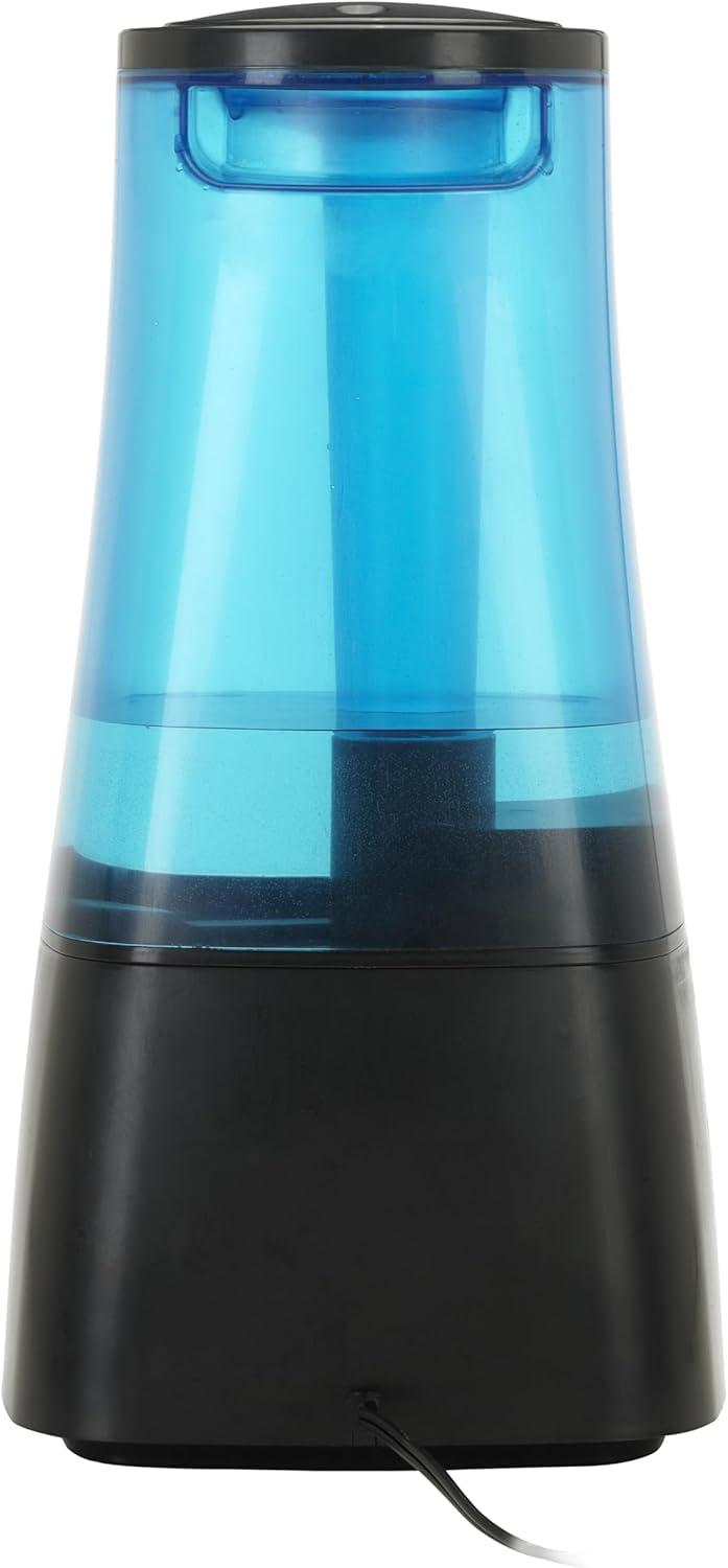 image:imagePureGuardian 2Gallon Ultrasonic Warm and Cool Mist Humidifier with UVC Aromatherapy Tray 100 Hours Run Time Covers 380 Sq Ft Quiet Filter Free BlueBlack H5450BCA