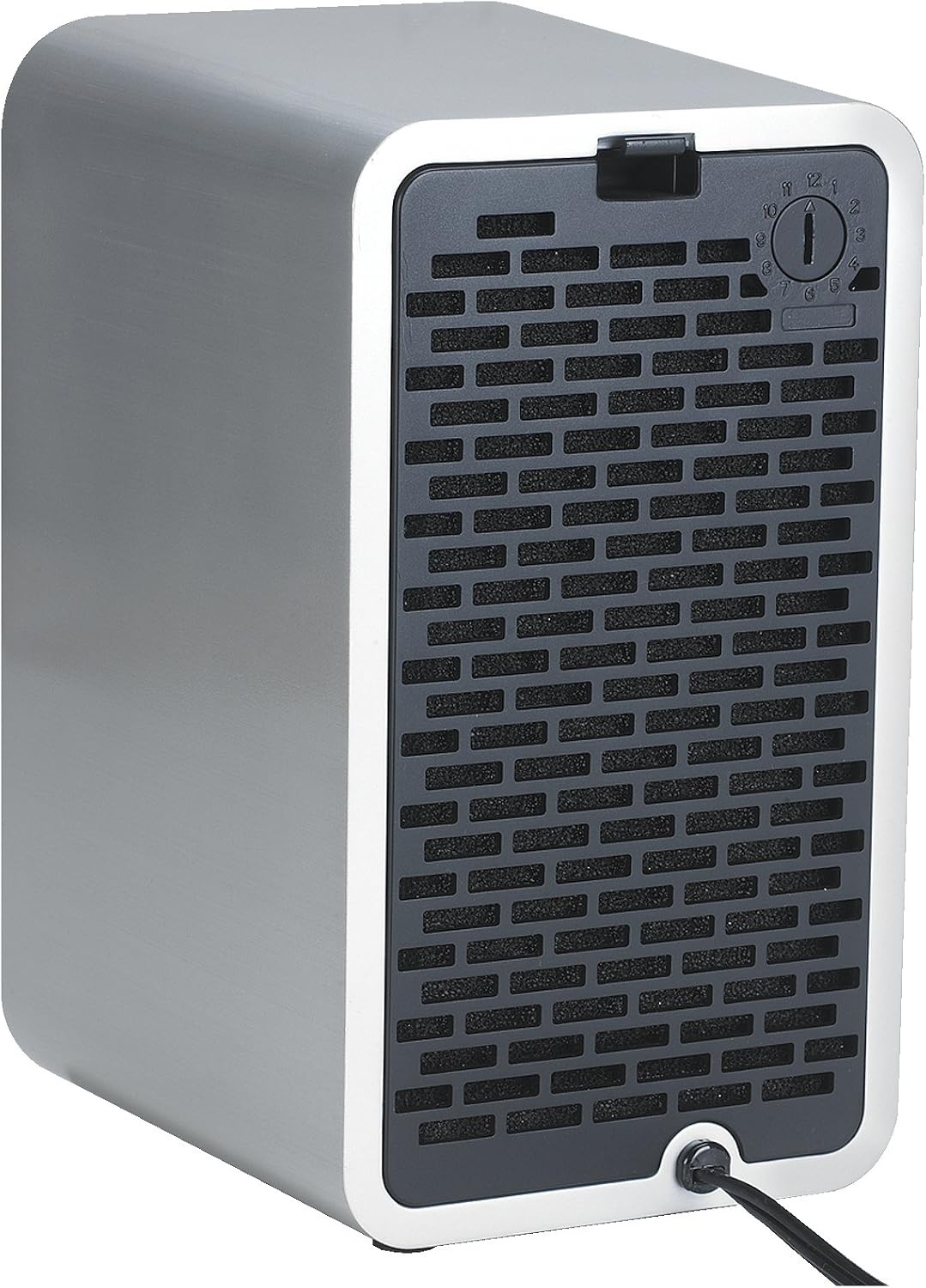 image:imageGermGuardian Air Purifier for Home with HEPA Filter Removes 9997 of Pollutants Covers up to 375 Sq Foot Room in 1 Hr UVC Light Helps Reduce Germs Zero Ozone Verified 11 Silver AC4100CA2 Count Pack of 1